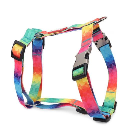 ZL Rainbow Dog Harness