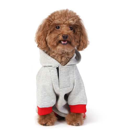 ZL Wagging With Open Heart Hoodie For Dogs