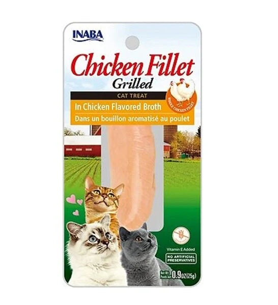 Inaba Chicken Fillet Chicken In Chicken Broth Cat Treat - 25 Gm