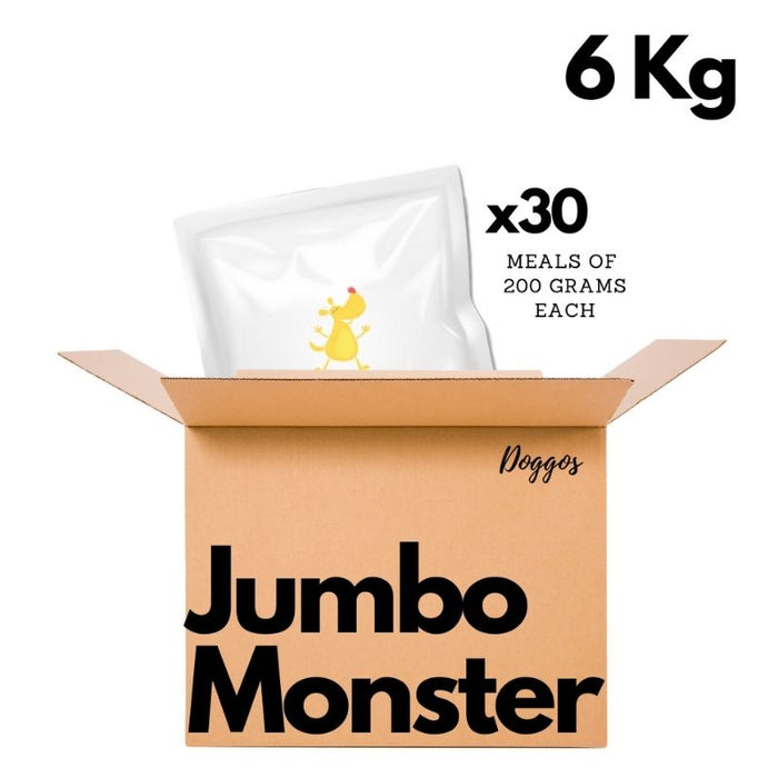 Doggos Fresh Meals for Dogs - Jumbo Monster (6kg)