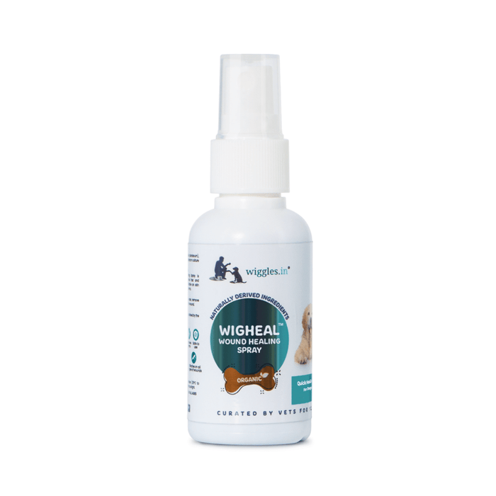 Wiggles Supplements for Cats & Dogs - Wigheal Wound Healing Spray (50ml)