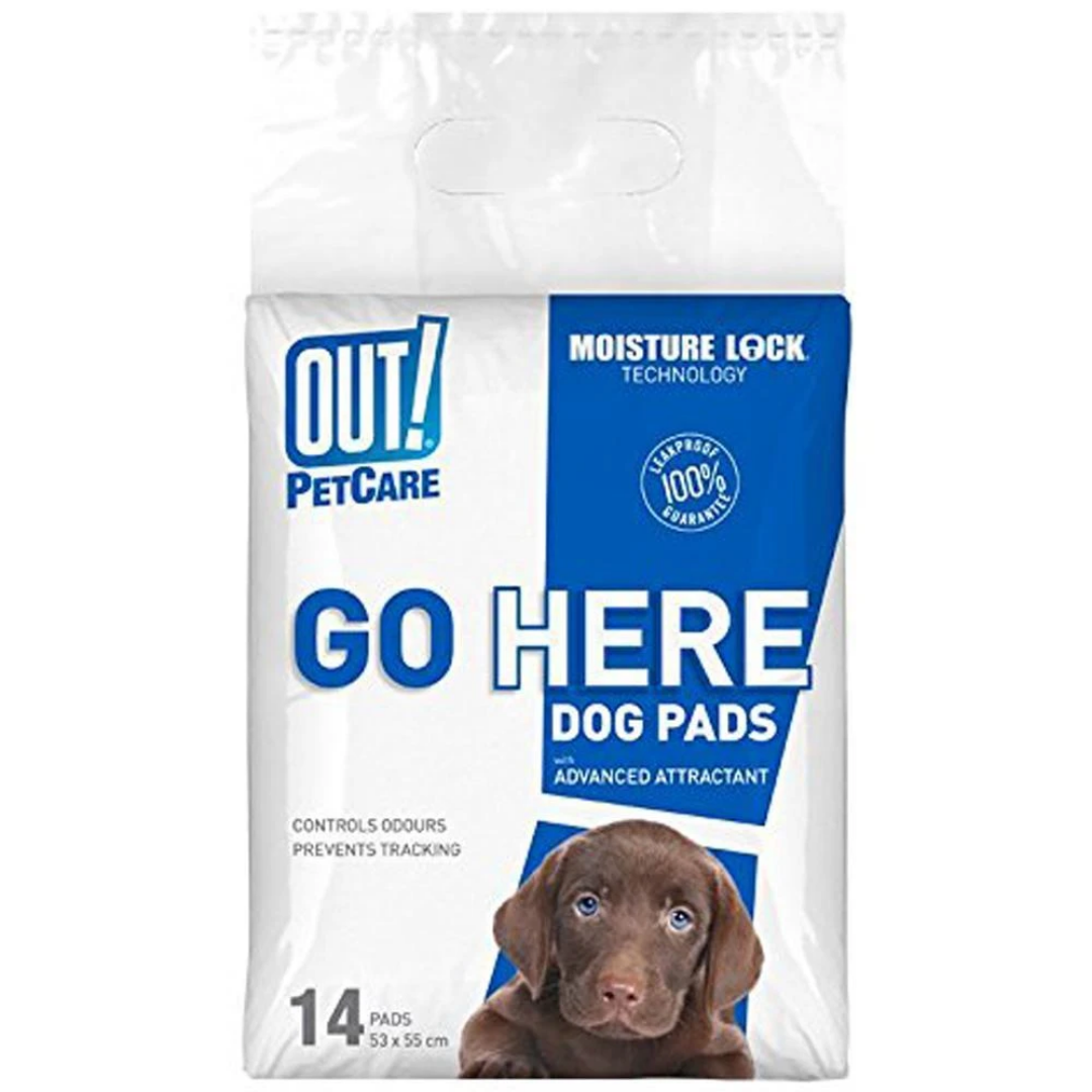 Out Moisture Lock Dog Training Pads 14 Pack Petsy