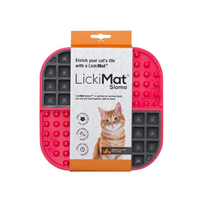 LickiMat Slow Feeder for Cats SloMo Petsy