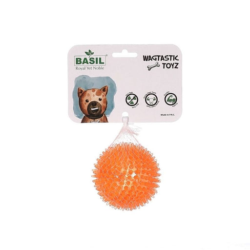 Basil Dog Toys - Spike Squeaky Ball - Assorted