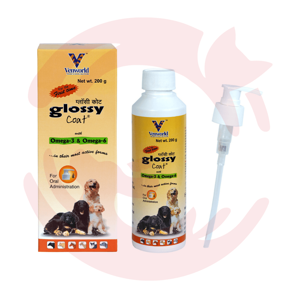 Glossy coat shop for dogs