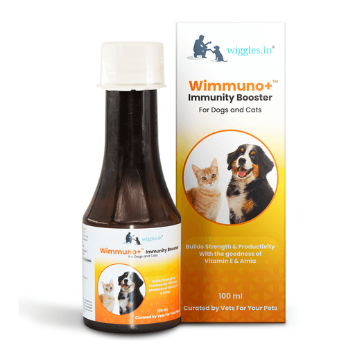 Wiggles Supplements for Cats & Dogs - Wimmuno+â„¢ Immunity Booster (100ml)