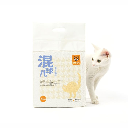 FOFOS Tofu & Crushed Bentonite Cat Litter (2.5kg)