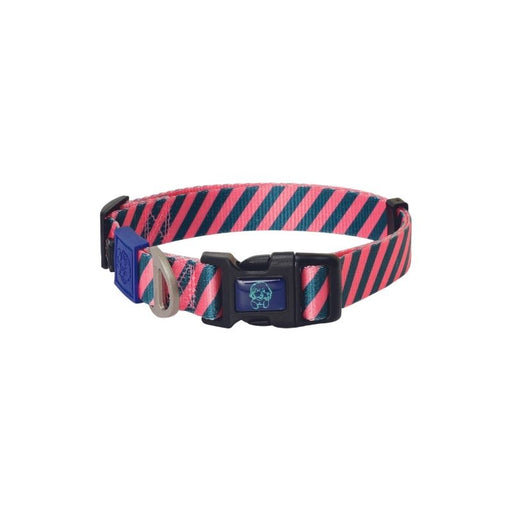 Whoof Whoof Premium Printed Collar for Dogs - Strawberry