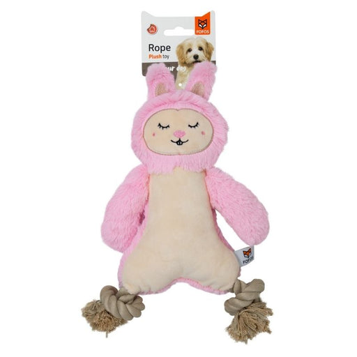 FOFOS Dog Toys - Ropeleg Plush Rabbit