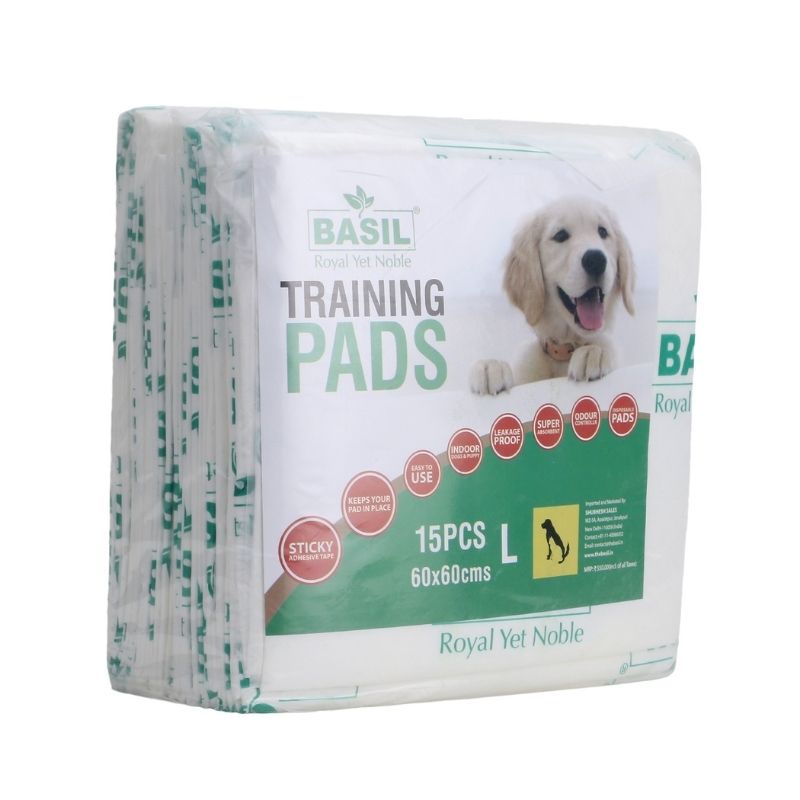 Buy Basil Puppy Training Pee Pads Large 15 Pads at Lowest