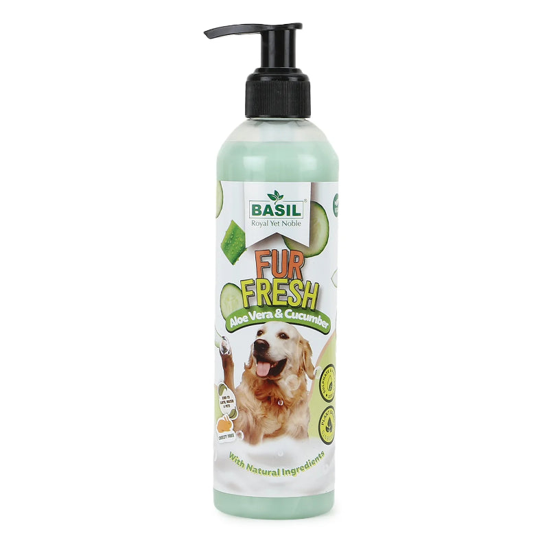 Buy Basil Fur Fresh Deep Cleansing Vegan Shampoo For Dogs