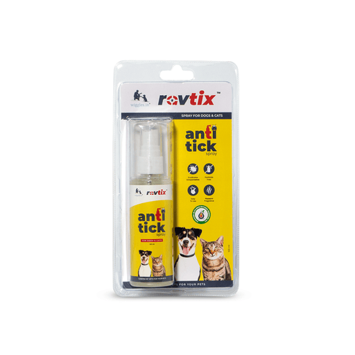 Wiggles RavtixÂ® Anti Tick Spray for Cats & Dogs (100ml)