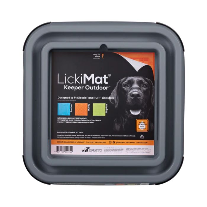 LickiMat Slow Feeder for Dogs Outdoor Keeper Petsy