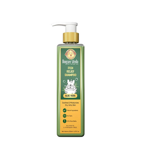 Dogsee Veda - Itch Relief Dog Shampoo - Aloe Vera