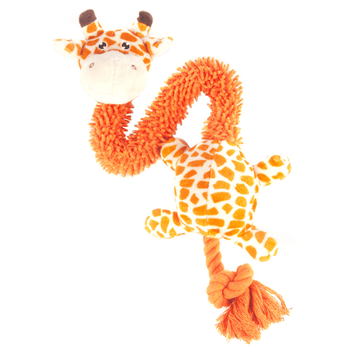 Barkbutler Dog Toys - Garry the Giraffe (Medium/Large Breeds)