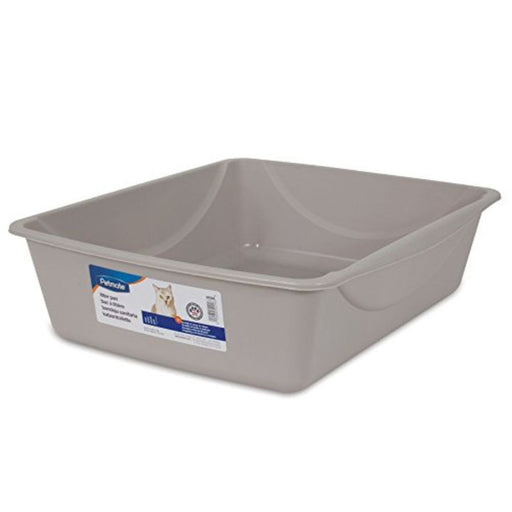 Petmate Basic Litter Pan - Mouse Gray