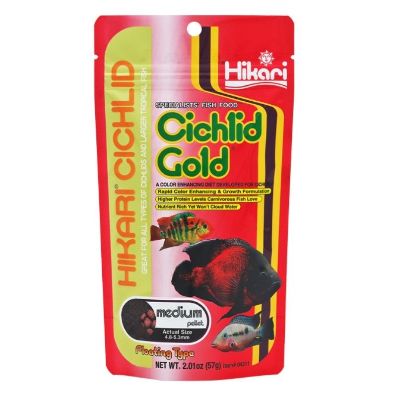 Hikari Cichlid Gold - Floating Medium Pellets