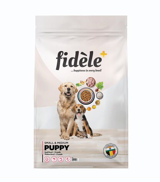 Fidele+ Small & Medium Breed Puppies Dry Dog Food