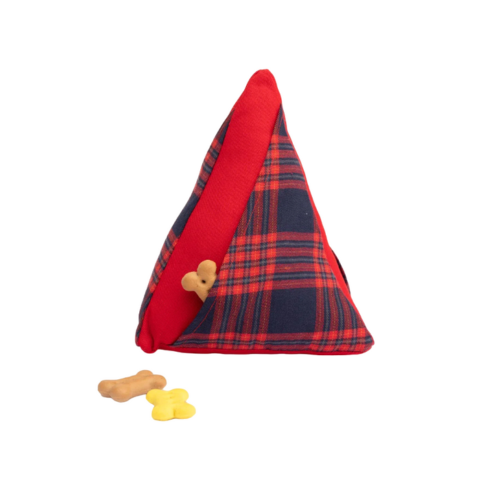 Furbuddies Dog Toys - Check Me Out (Red Triangle)