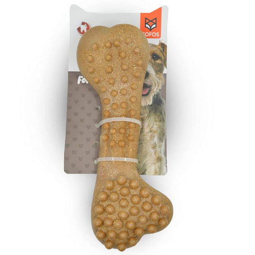 FOFOS Dog Toys - Woodplay Brush Bone