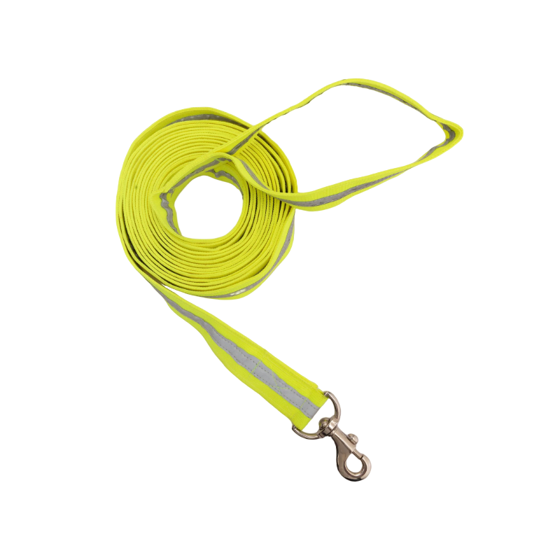 Furbuddies Leash For Dogs - 20-Feet Dual-Side Reflective Long Lines (Green Neon)