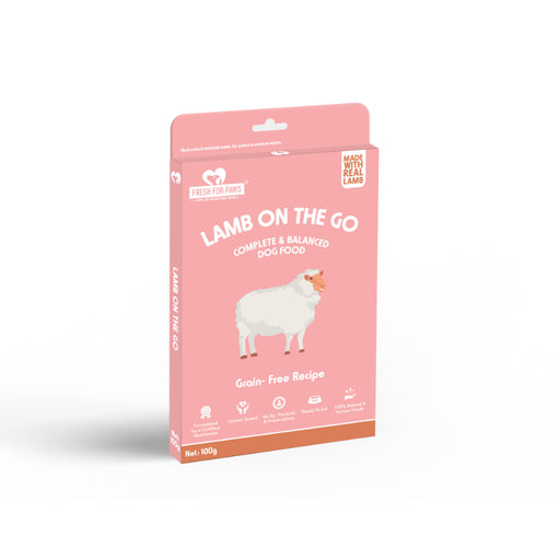 Fresh For Paws - Fresh Meals For Dogs & Cats - Lamb On The Go