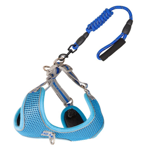 Whoof Whoof Mesh Harness and Leash for Dogs