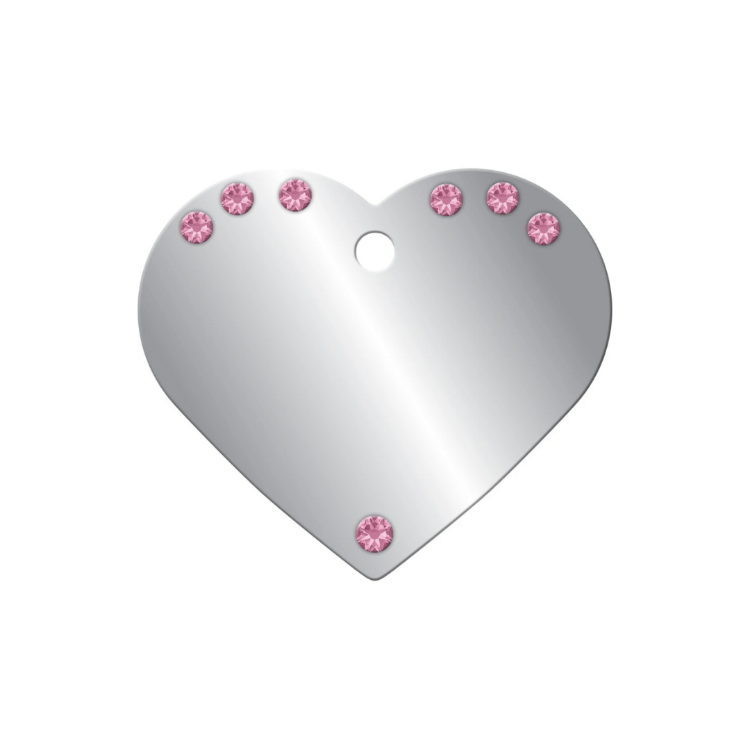 Heart 2024 pet tag