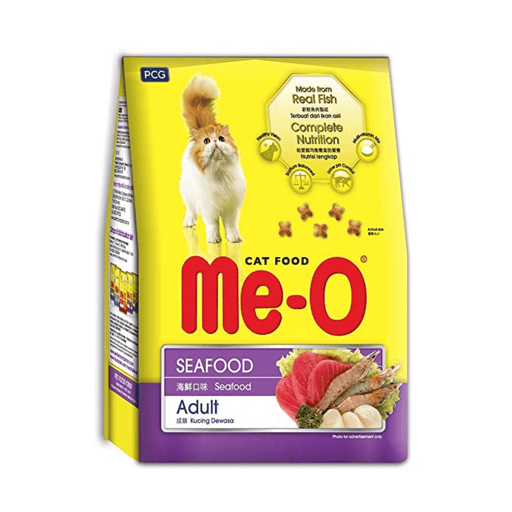 Me-O Adult Dry Cat Food - Seafood