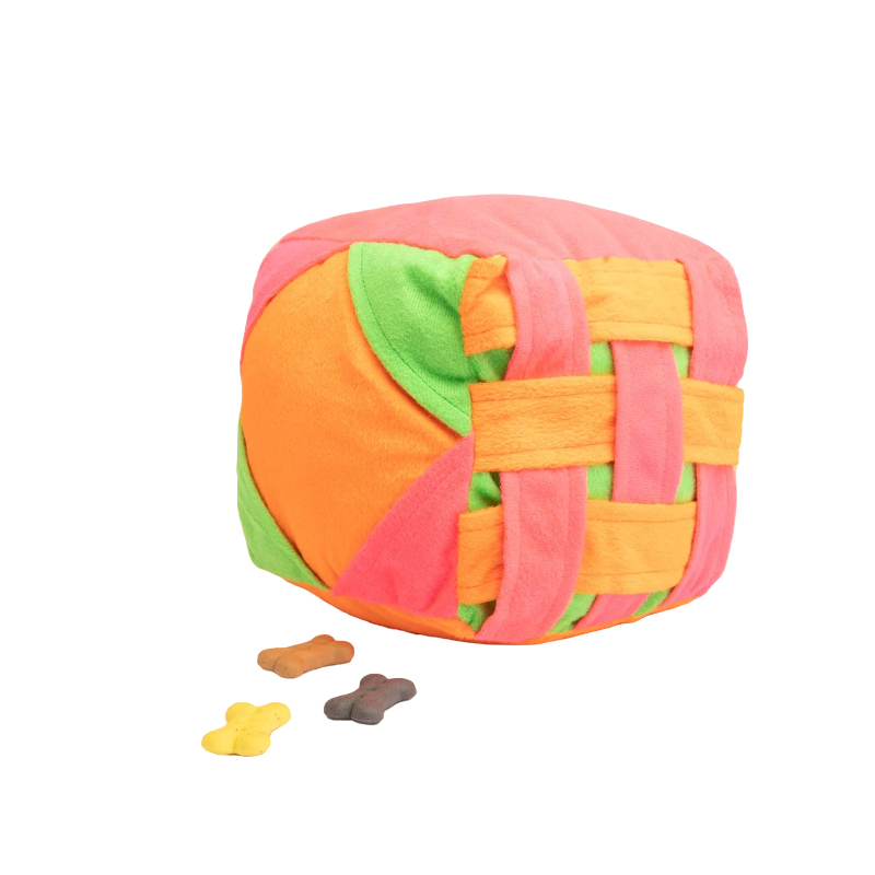 Furbuddies Dog Toys - Find Dem Treats (Neon Punch)