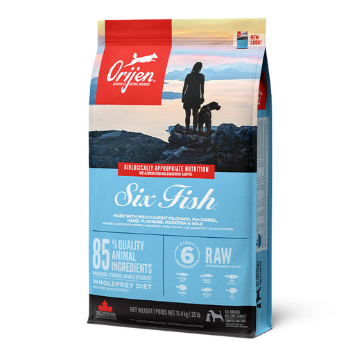 Orijen Dry Dog Food for all Lifestages / Breeds - Six Fish