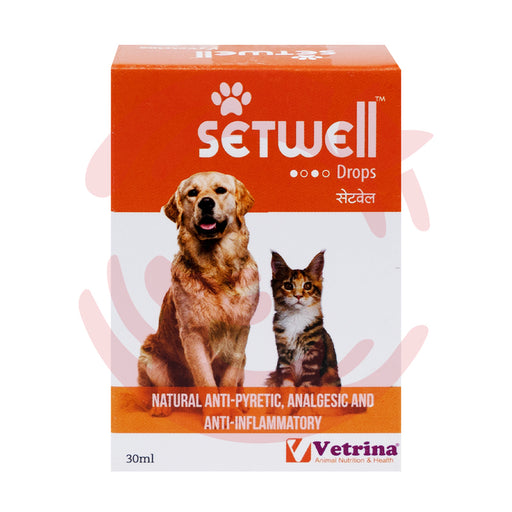 Vetrina Setwell Drops for Dogs and Cats (30ml)