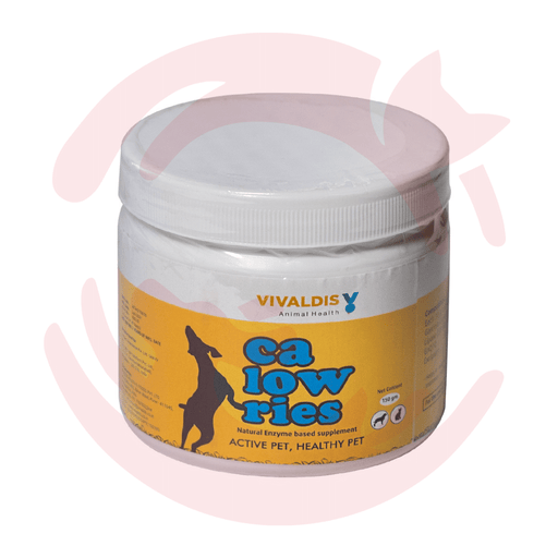 Vivaldis Supplement for Cats & Dogs - Calowries - Natural Weight Management Food Supplement 150g