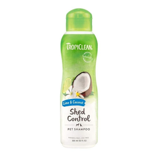 Tropiclean Lime & Coconut Shampoo, Deshedding - 355ml