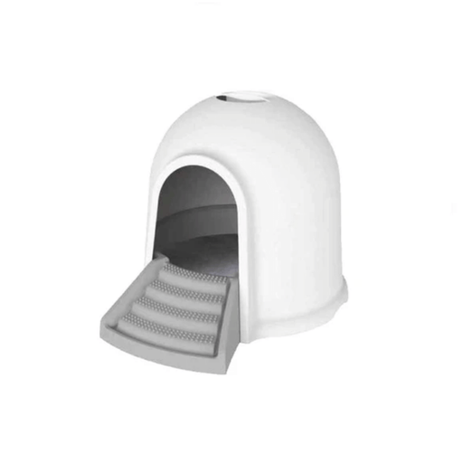 M-Pets Igloo Cat Litter Box 2-in-1