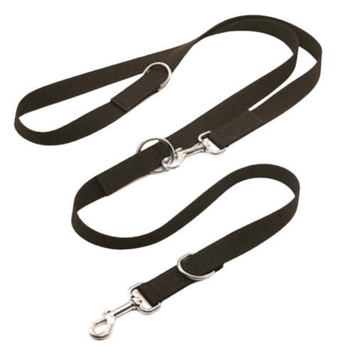 Trixie Classic Adjustable Leash (3-Stage) - Black