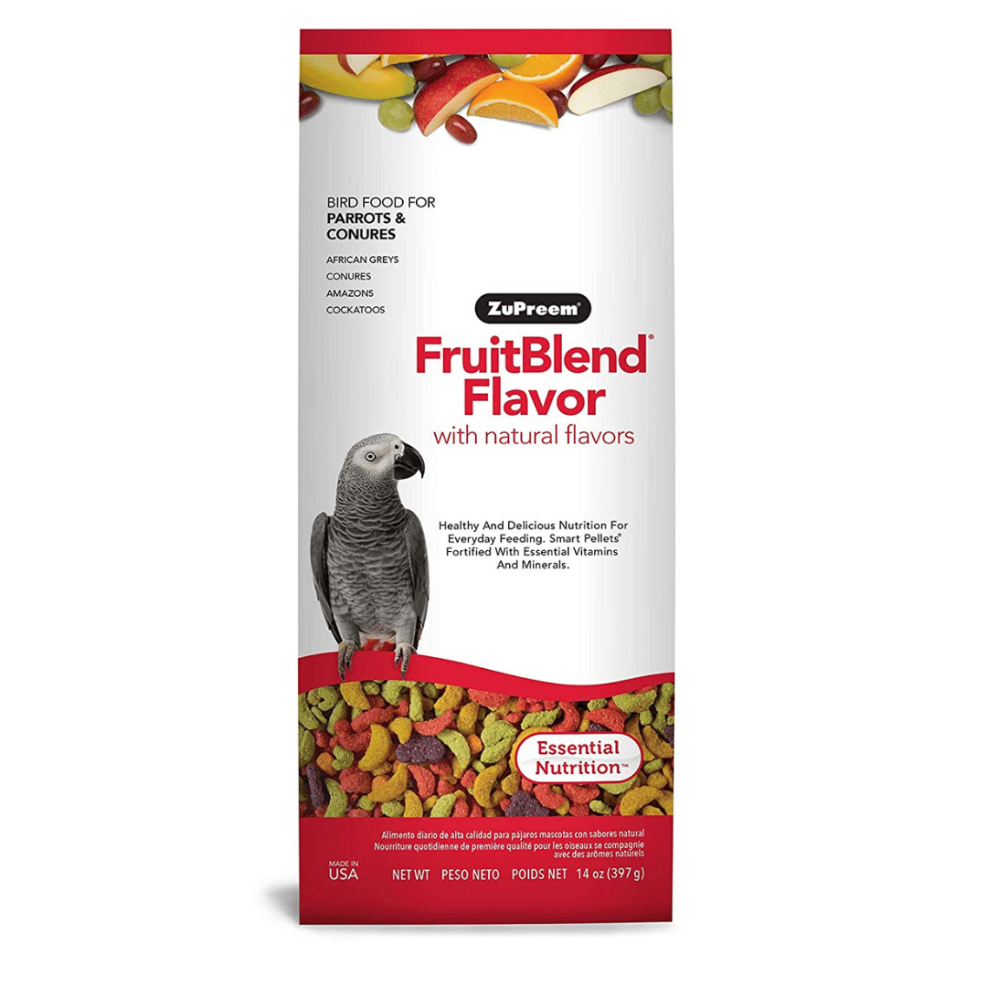 Zupreem african deals grey food