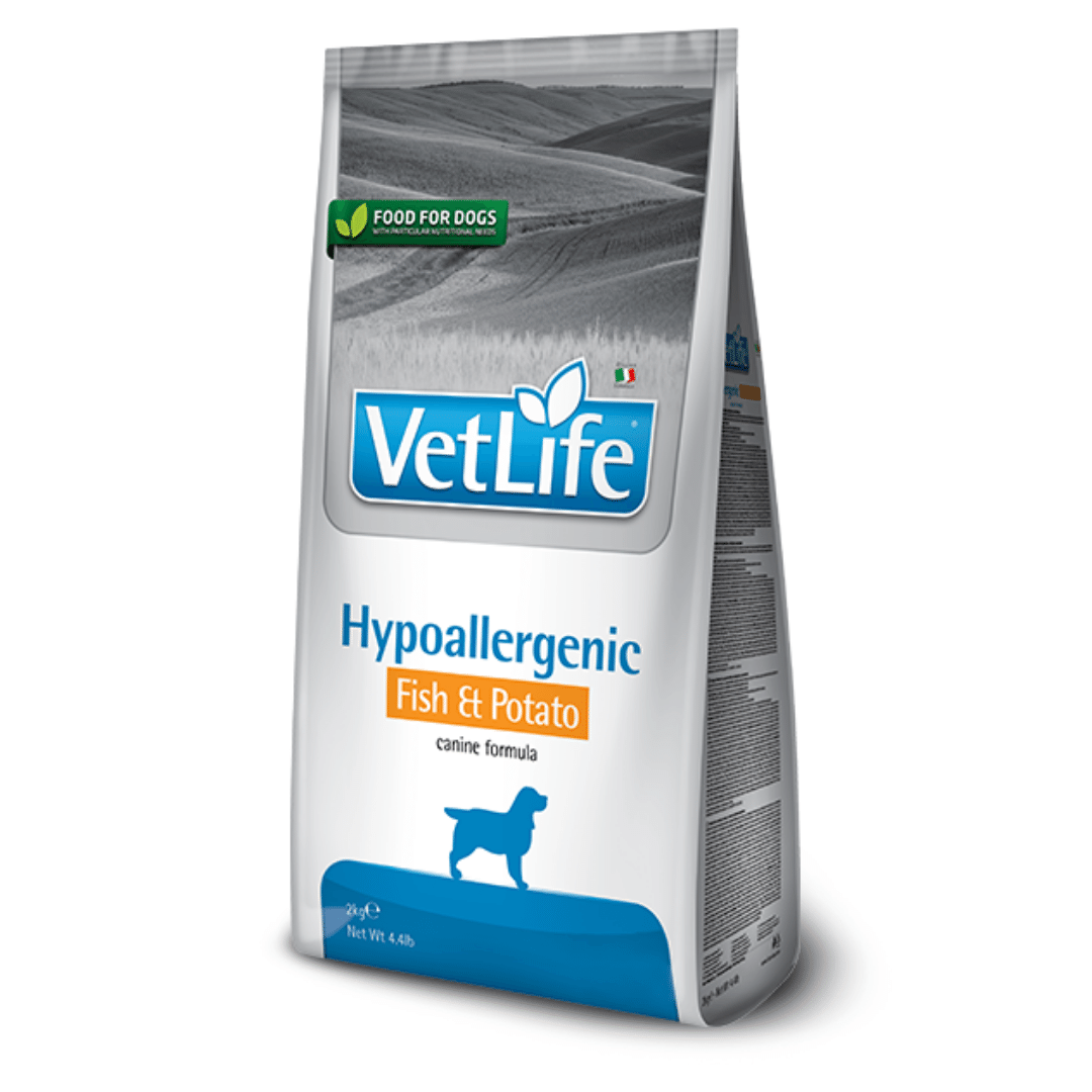 Farmina Vet Life Dry Dog Food - Hypoallergenic Fish & Potato