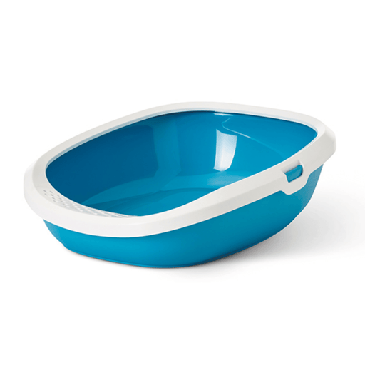 Savic Gizmo Cat Litter Tray - Twilight Blue