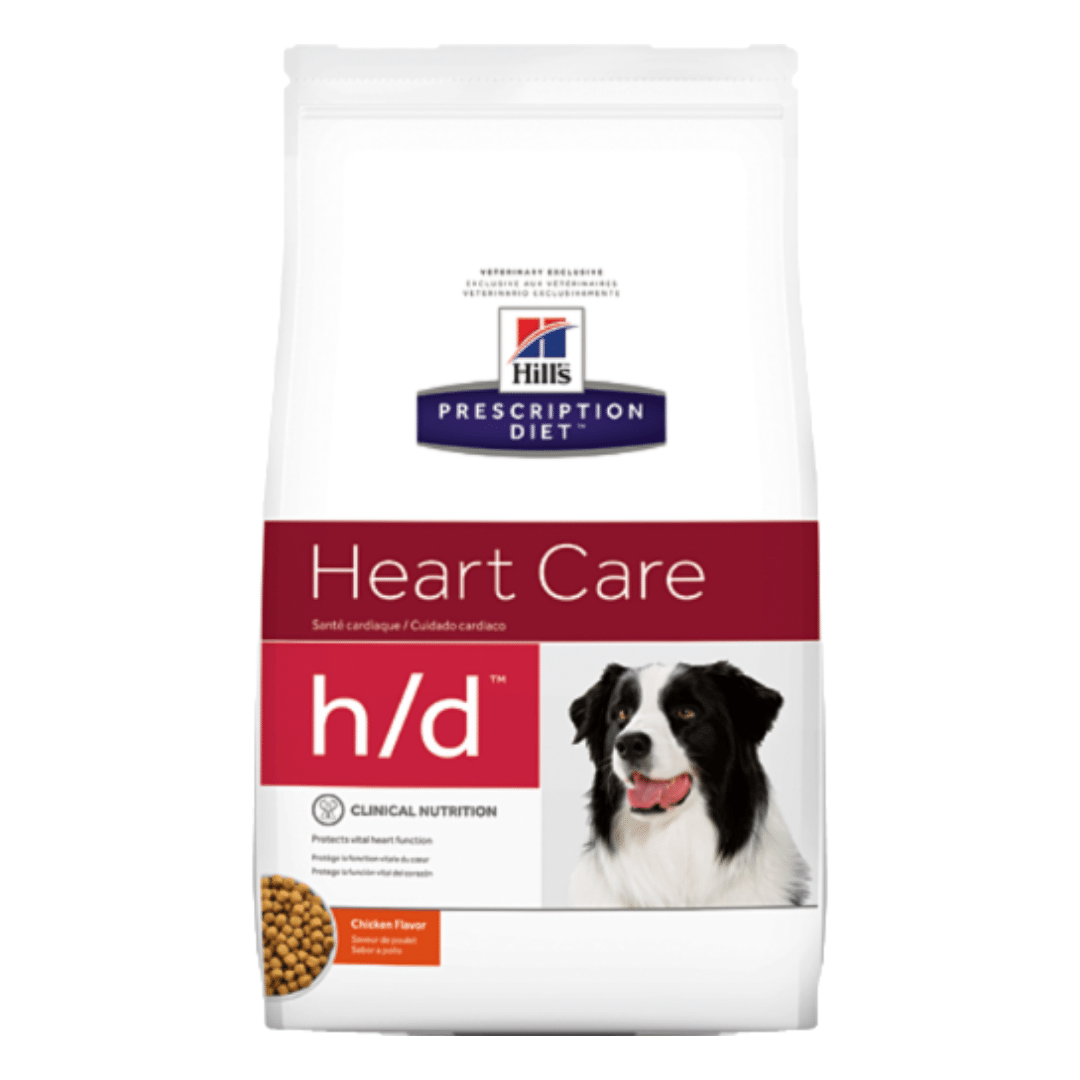 Hills Prescription Diet - Dry Dog Food - H/D Heart Care Canine